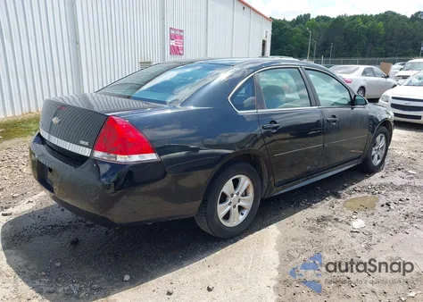 2011 Chevrolet Impala Ls z USA, uszkodzony, nr VIN 2G1WF5EK8B1189528